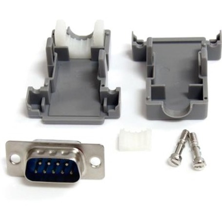 StarTech.com Solder D-SUB - Assembled - Plastic Backshell Serial / parallel connector - DB-9 (M)