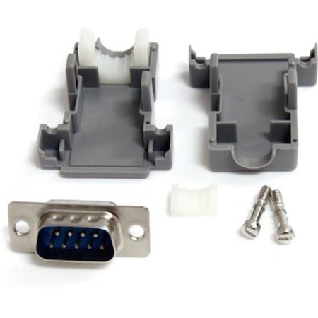 StarTech.com Solder D-SUB - Assembled - Plastic Backshell Serial / parallel connector - DB-9 (M)