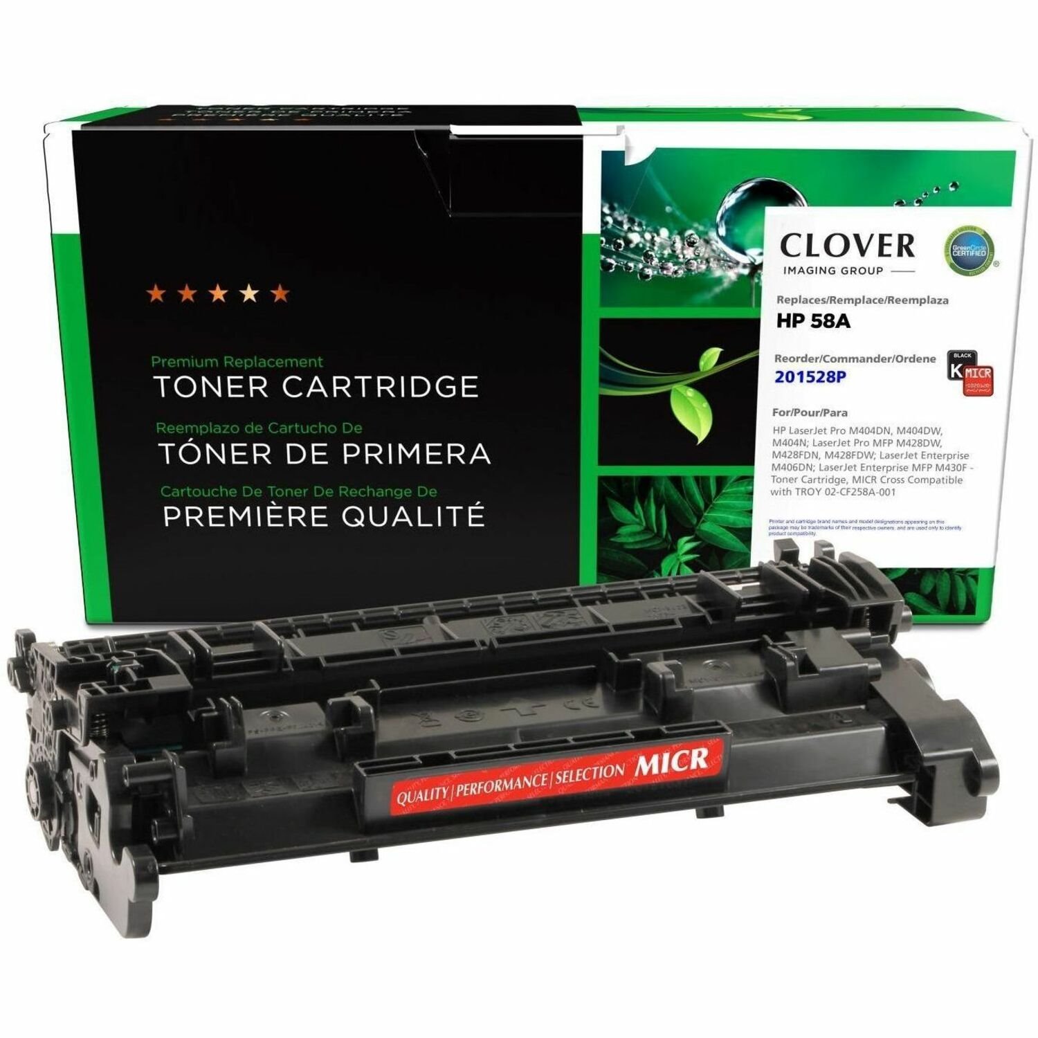 Clover Imaging Remanufactured MICR Toner Cartridge for HP CF258A