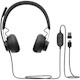 Logitech Zone Wired Noise Cancelling Headset, Certified for Microsoft Teams with advanced noise-canceling mic, USB-C with USB-A adapter, graphite.