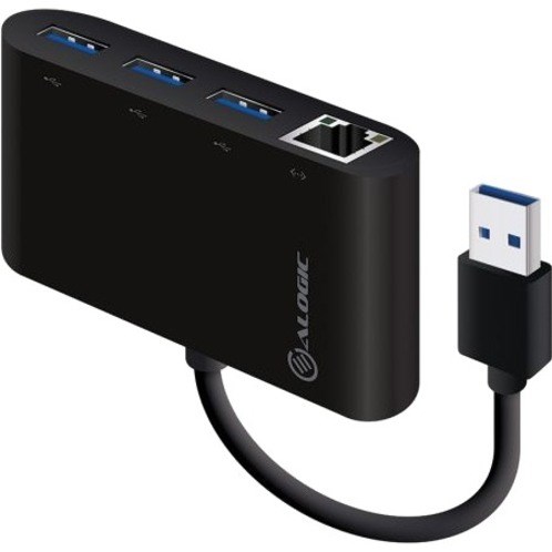 Alogic USB 3.0 SuperSpeed 3 Port Hub + Gigabit Ethernet Adapter