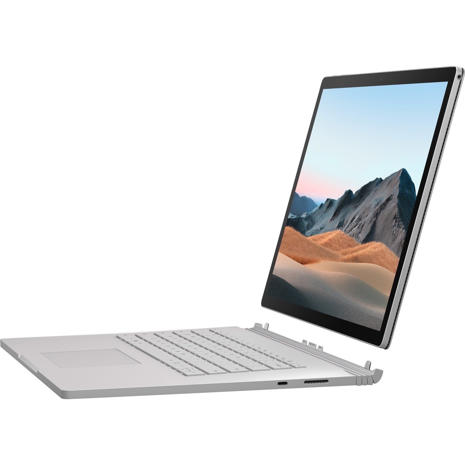 Microsoft- IMSourcing Surface Book 3 15" Touchscreen Detachable 2 in 1 Notebook - Intel Core i7 10th Gen i7-1065G7 - 16 GB - 256 GB SSD - Platinum