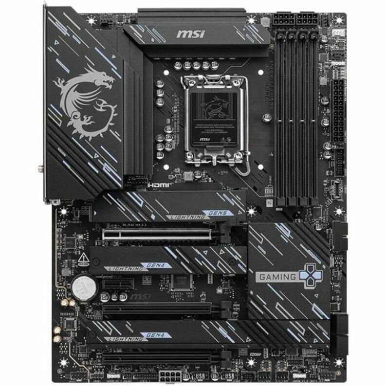 MSI Z890 GAMING PLUS WIFI Gaming Desktop Motherboard - Intel Z890 Chipset - Socket LGA-1851 - ATX