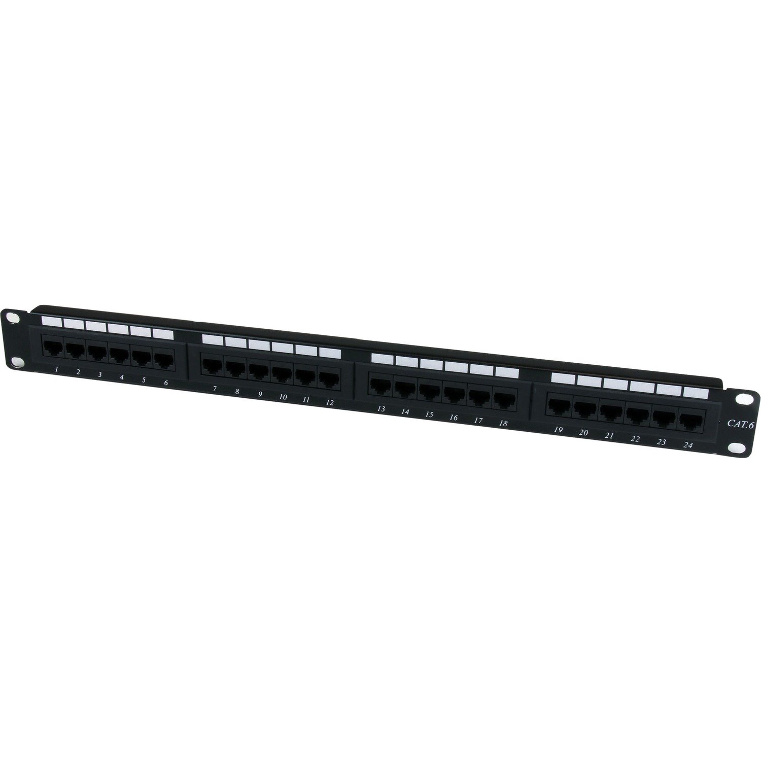 StarTech.com 24 Port 1U Rackmount Cat 6 110 Patch Panel