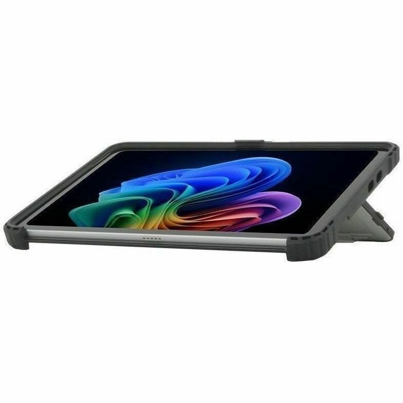 MOBILIS Ultra Rugged Rugged Carrying Case for 30.5 cm (12") Microsoft Tablet - Transparent, Black