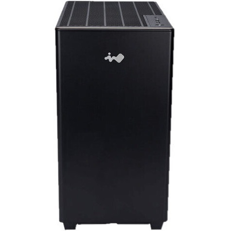 In Win IW-CS-A5BLK-1AM120S Computer Case - Micro ATX, Mini ITX, EATX, ATX Motherboard Supported - Mid-tower - Tempered Glass, Aluminium, Acrylonitrile Butadiene Styrene (ABS), SECC, Polycarbonate - Black