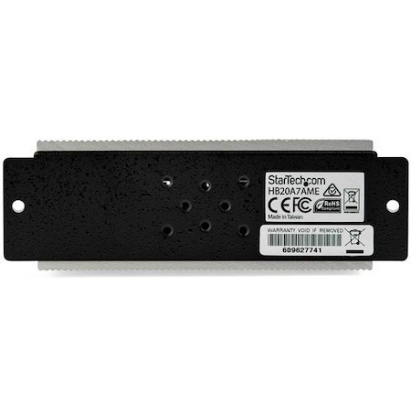 StarTech.com 7-Port Industrial USB 2.0 Hub with ESD Protection & 350W Surge Protection