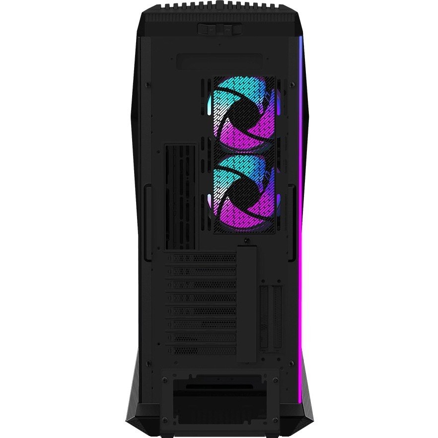 GIGABYTE C700 Gamingcomputerkast - ATX, EATX, Mini ITX, Micro ATX Motherboard Supported - Full-tower - Glas, Plastic, Staal, Aluminium - Zwart