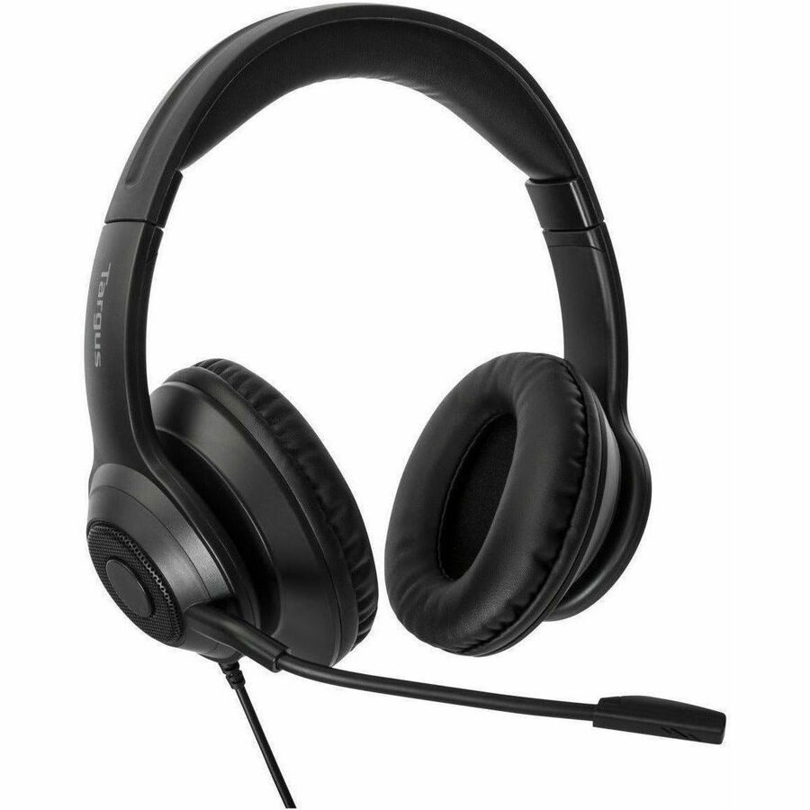 Targus Aeh102gl - Headset - Op Oor - Omkeerbaar - Met Bekabeling - Usb-A - Ruisisolatie - Zwart