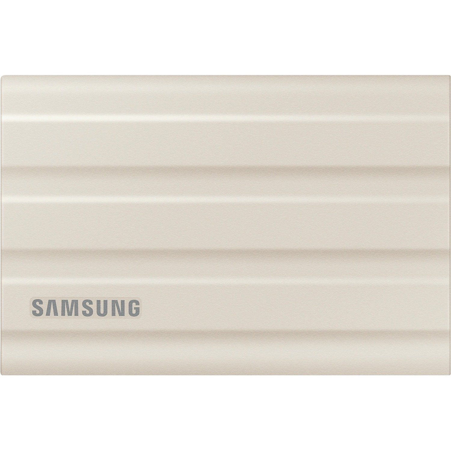 Samsung T7 MU-PE1T0K/WW 1 TB Portable Rugged Solid State Drive - External - Moonrock Beige