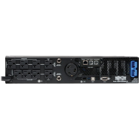 Eaton Tripp Lite Series TAA-Compliant SmartPro 120V 3kVA 2.25kW Line-Interactive Sine Wave UPS, 2U Rack/Tower, Extended Run, Pre-Installed WEBCARDLX Network Interface, LCD, USB, DB9 Serial