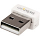 StarTech.com USB 150Mbps Mini Wireless N Network Adapter - 802.11n/g 1T1R USB WiFi Adapter - White