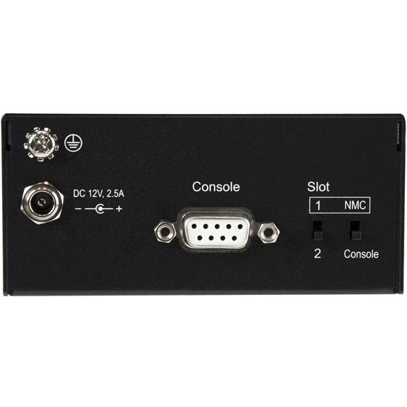 StarTech.com 10 Gigabit Ethernet Copper-to-Fiber Media Converter - Open SFP+ - Managed - 10G Ethernet Media Converter