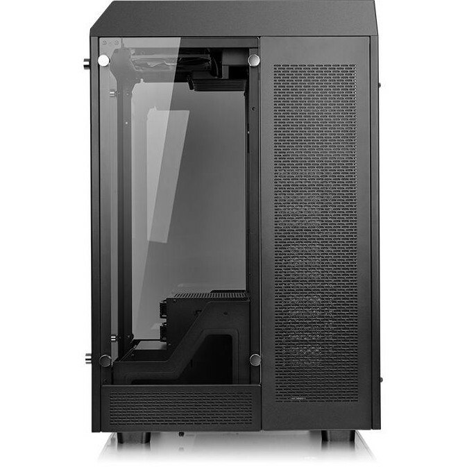 Thermaltake The Tower 900 Computer Case - Mini ITX, ATX Motherboard Supported - Full-tower - Hot Dip Galvanized Steel - Black, Transparent