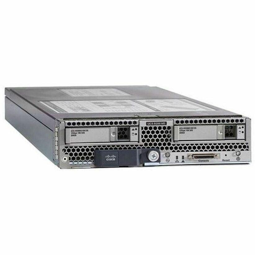 Cisco B200 M5 Blade Server - 2 x Intel Xeon Silver 4210R 2.40 GHz - 192 GB RAM - Serial ATA, Serial Attached SCSI (SAS) Controller - Refurbished