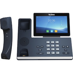 Yealink SIP-T58W Pro IP Phone - Corded/Cordless - Corded/Cordless - Bluetooth, Wi-Fi, DECT - Wall Mountable, Tabletop - Classic Gray