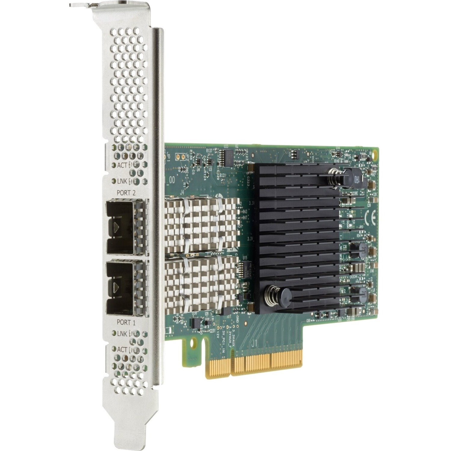 HPE X2522-25G 25Gigabit Ethernet Card for Server/Switch - 10GBase-X, 25GBase-X - Plug-in Card