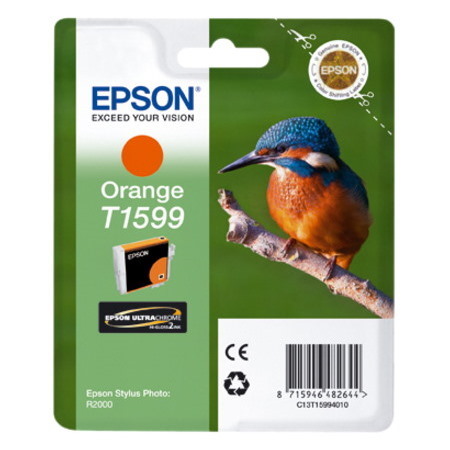 Epson UltraChrome Hi-Gloss2 T1599 Original Inkjet Ink Cartridge - Orange Pack