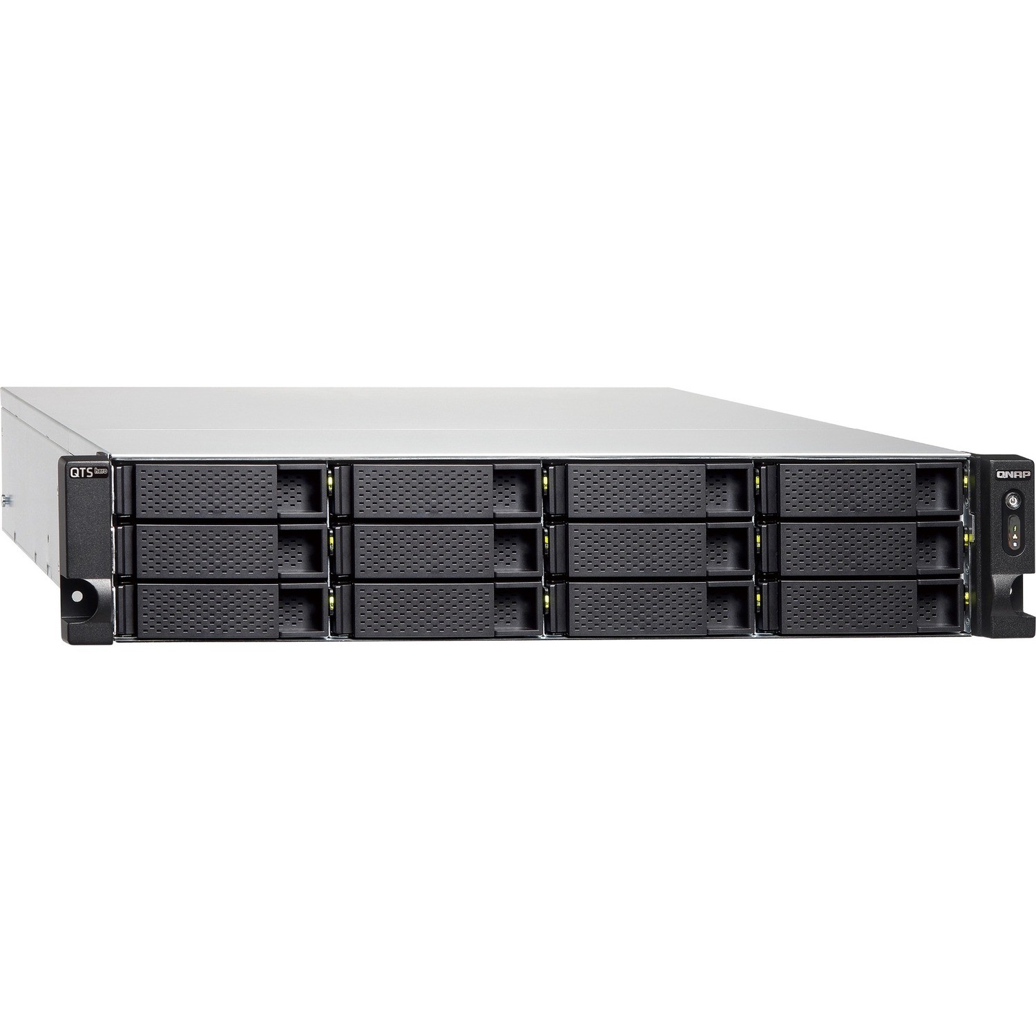 QNAP TS-h1283XU-RP-E2236-128G 12 x Total Bays SAN/NAS Storage System - 5 GB Flash Memory Capacity - Intel Xeon E-2236 Hexa-core (6 Core) 3.40 GHz - 128 GB RAM - DDR4 SDRAM - 2U Rack-mountable