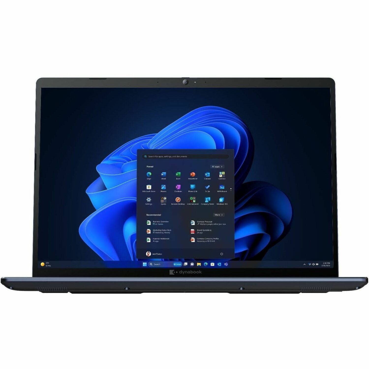 Dynabook Tecra A40-M 14" Notebook - WUXGA - Intel Core Ultra 7 155H - 32 GB - 256 GB SSD - English (US) Keyboard - Mystic Blue