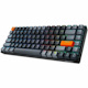Adesso EasyTouch 1000 Keyboard - Wired/Wireless Connectivity - USB Interface - RGB LED - English (US) - Grey
