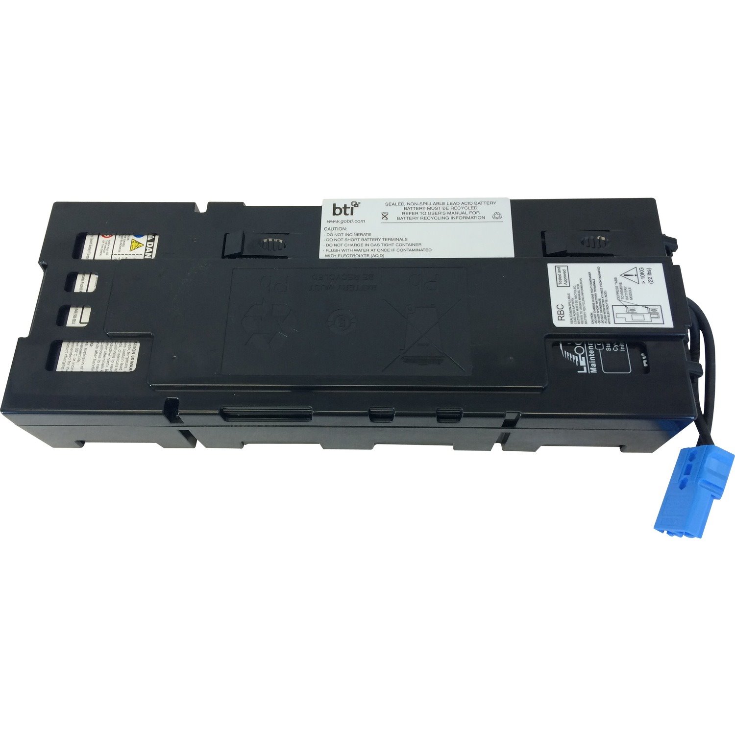 BTI Replacement Battery APCRBC116 for APC - UPS Battery - Lead Acid