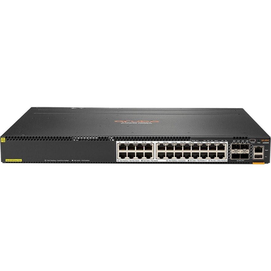 HPE CX 6300 6300M 24 Ports Manageable Ethernet Switch