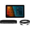 Poly Microsoft Teams Room Base Kit HP Mini PC with GC8 10m USB cable TAA
