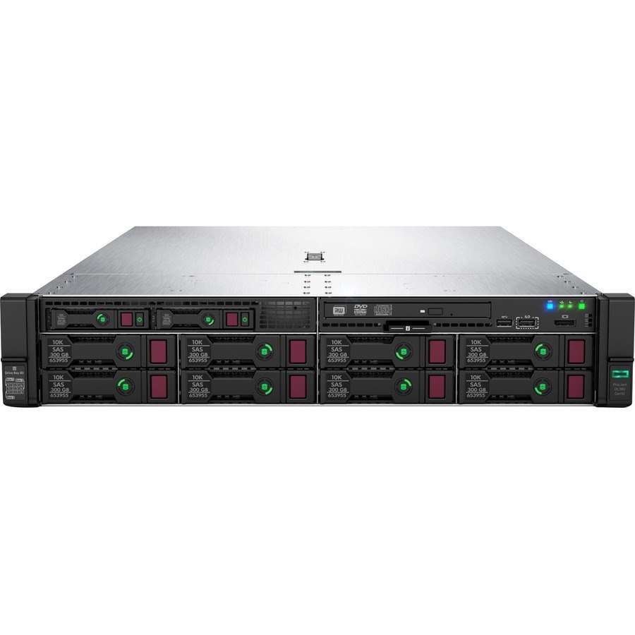 HPE ProLiant DL380 G10 2U Rack Server - 1 x Intel Xeon Gold 6248R 3 GHz - 32 GB RAM - Serial ATA Controller