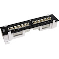 StarTech.com 1U 12 Port Wall Mount Cat5e 110 Patch Panel - 45 Degree