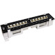 StarTech.com 1U 12 Port Wall Mount Cat5e 110 Patch Panel - 45 Degree