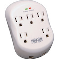 Eaton Tripp Lite Series Protect It! 5-Outlet Surge Protector, Direct Plug-In, 1080 Joules, 1-Line RJ11 Protection