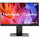 ViewSonic VP2488-4K 24 Inch 4K Mac-Ready Monitor with 100%sRGB, 98% DCI-P3, Pantone Validated, Advanced Ergonomics, Thunderbolt 4, USB Hub, HDMI, and DP for Home and Office