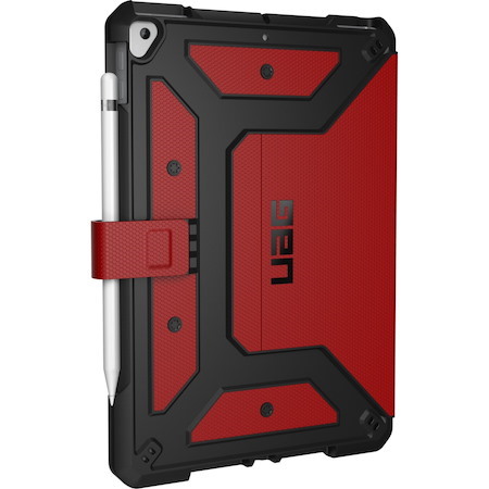 Urban Armor Gear Metropolis Series iPad 10.2" (9th Gen, 2021) Case - Magma