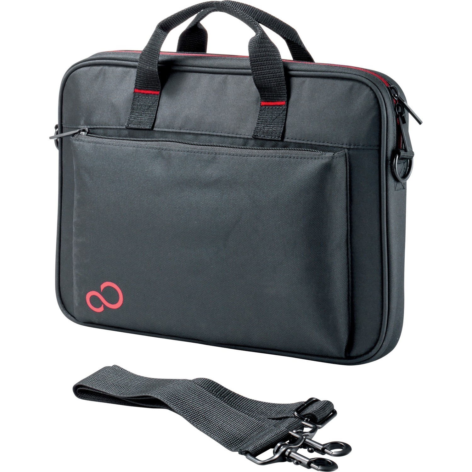Fujitsu Carrying Case for 35.6 cm (14") Fujitsu Notebook - Black