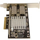 StarTech.com 10G Network Card - 2x 10G Open SFP+ Multimode LC Fiber Connector - Intel 82599 Chip - Gigabit Ethernet Card