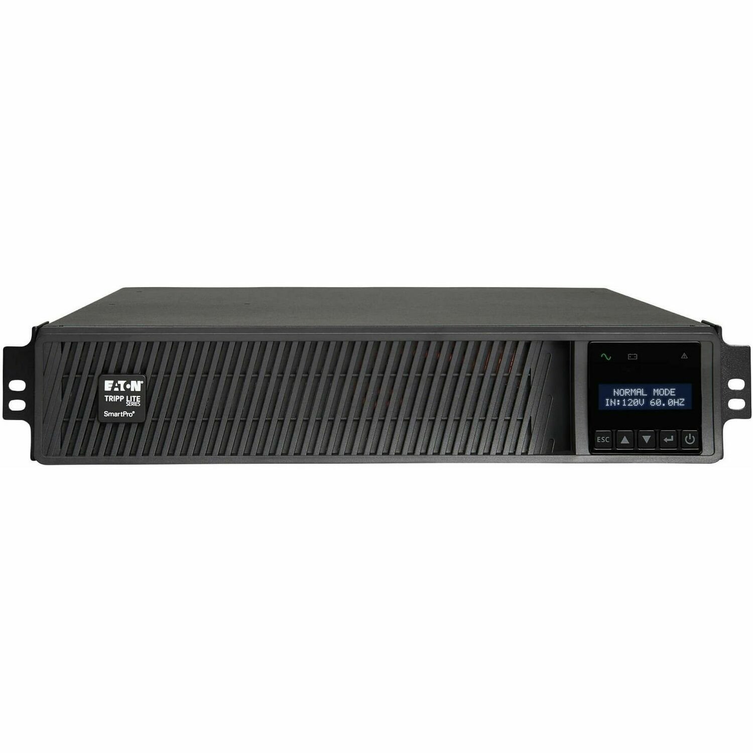 Eaton Tripp Lite Series SmartPro 3000VA 3000W 120V Line-Interactive Sine Wave UPS - 7 Outlets, Extended Run, Network Card Included, LCD, USB, DB9, 2U Rack/Tower