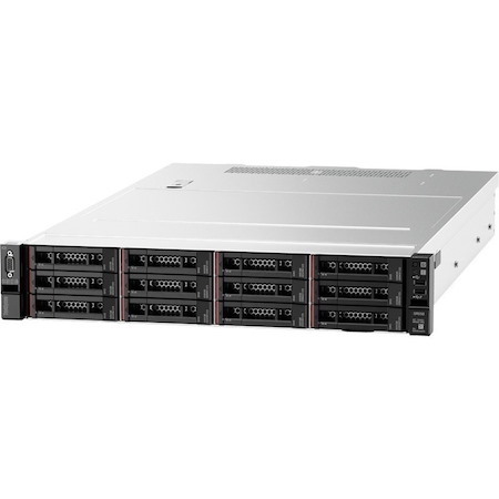 Lenovo ThinkSystem SR550 7X04A02SAU 2U Rack Server - 1 Xeon Silver 4110 2.10 GHz - 16 GB RAM - 12Gb/s SAS, Serial ATA/600 Controller