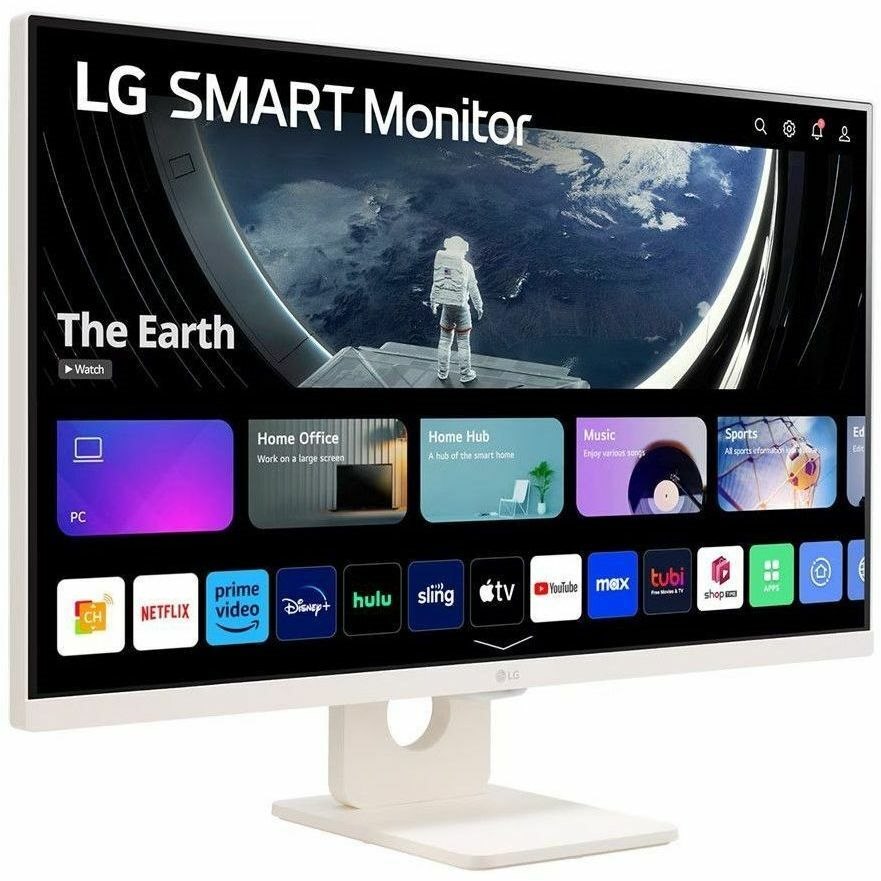 LG 27SR50F-W 27" Class Full HD Smart LCD Monitor - 16:9