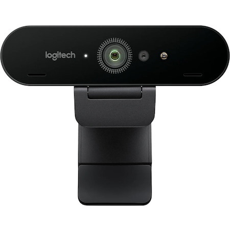 Logitech Brio Stream, Ultra 4K HD Video Calling, Noise-Canceling mic, HD Auto Light Correction, Wide Field of View, Black