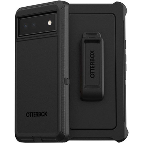 OtterBox Defender Rugged Carrying Case (Holster) Google Pixel 6 Smartphone - Black