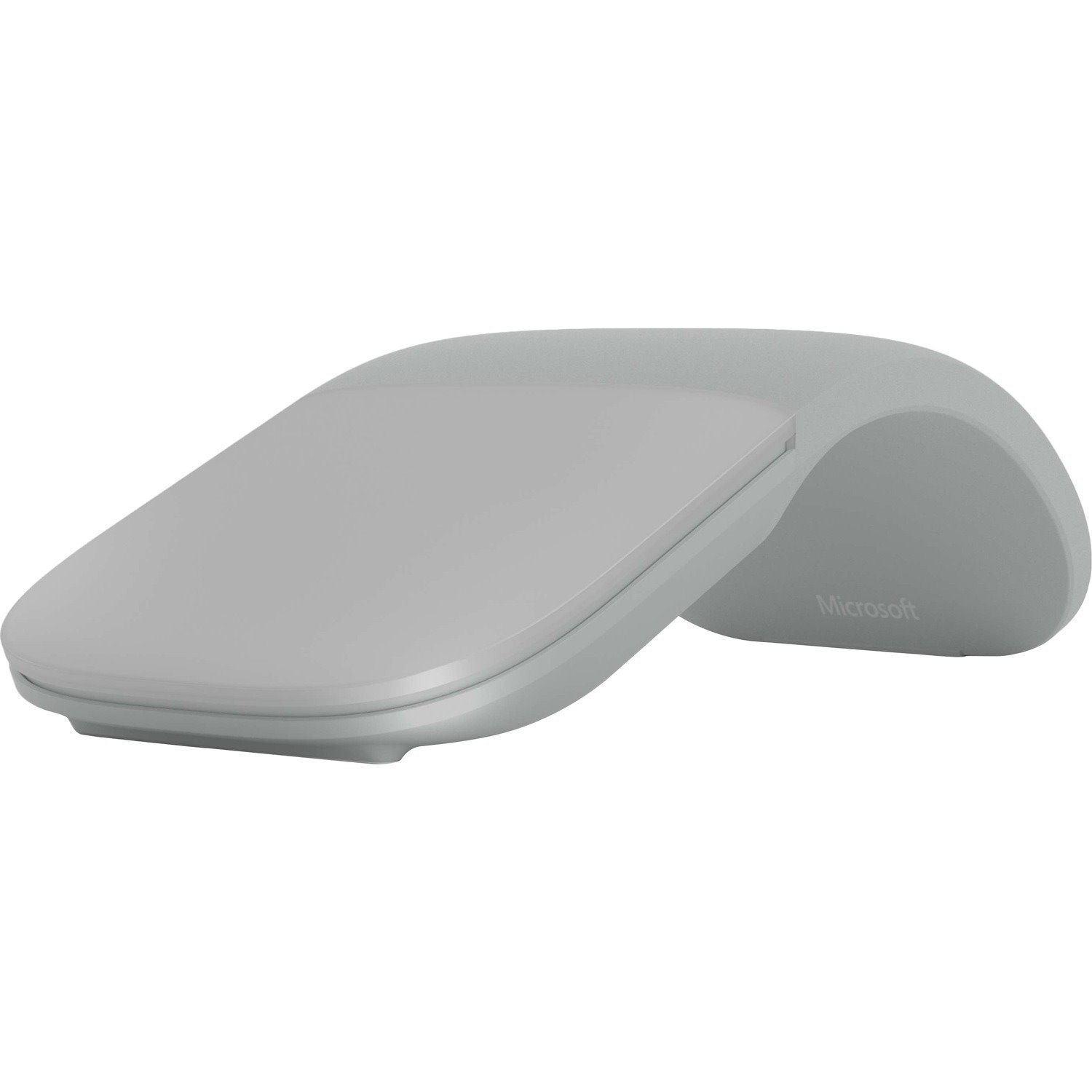 Microsoft Surface Arc Mouse - Bluetooth - BlueTrack - 2 Button(s) - Light Grey