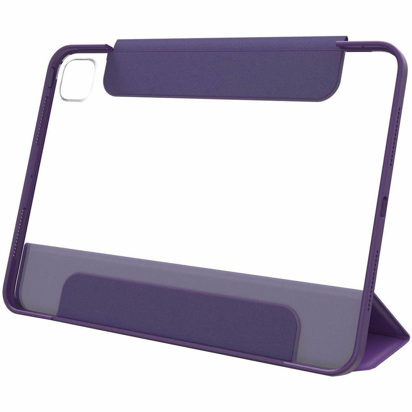 OtterBox Symmetry Series Folio Carrying Case (Folio) for 27.9 cm (11") Apple iPad Pro 11 (2024) Tablet - Figment (Clear/Purple)
