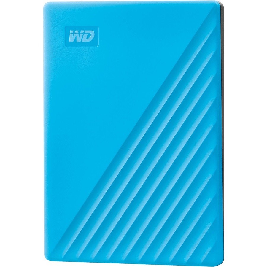 WD My Passport WDBYVG0010BBL-WESN 1 TB Portable Hard Drive - External - Sky