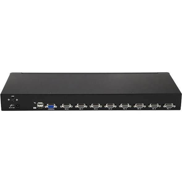 StarTech.com 8 Port 1U Rackmount USB KVM Switch Kit with OSD and Cables