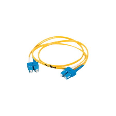 Axiom LC/LC Singlemode Duplex OS2 9/125 Fiber Optic Cable 50m