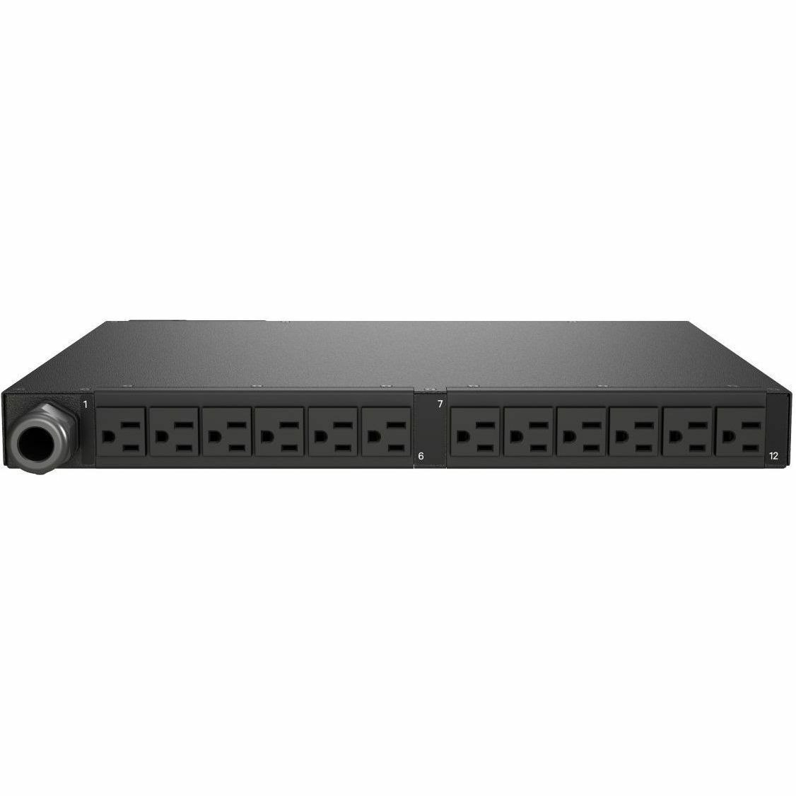 Vertiv Geist rPDU MNS5M1R5-12S153-1ST5A0H10-S 12-Outlets PDU