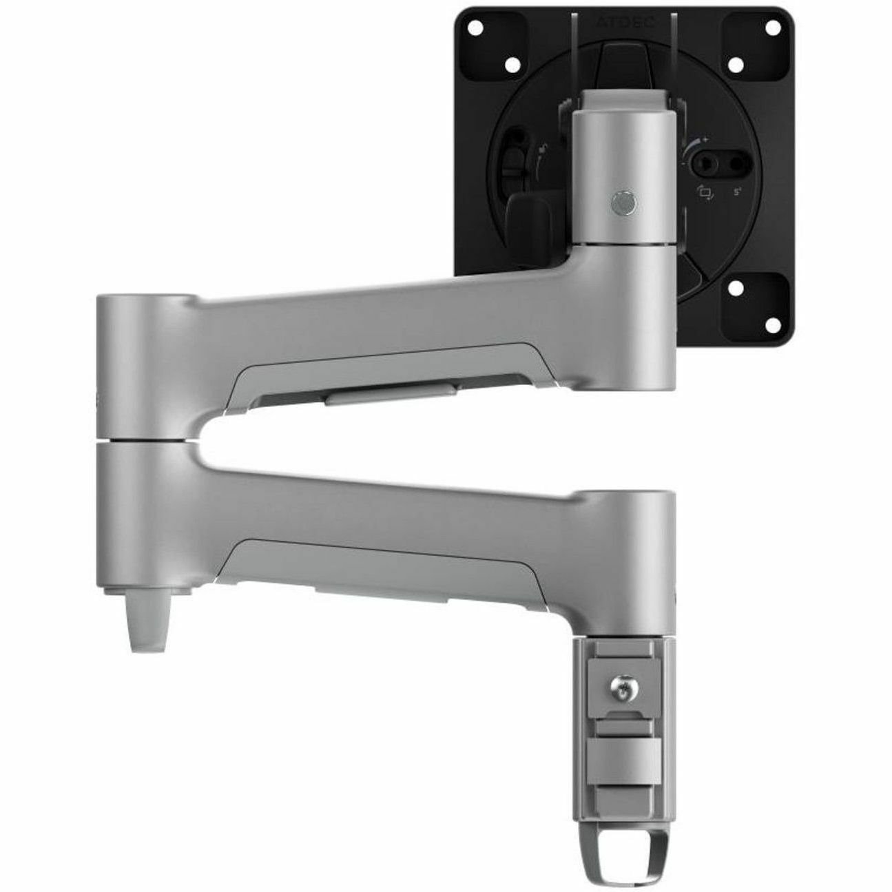 Atdec Mounting Arm for Monitor, Curved Screen Display - Landscape/Portrait