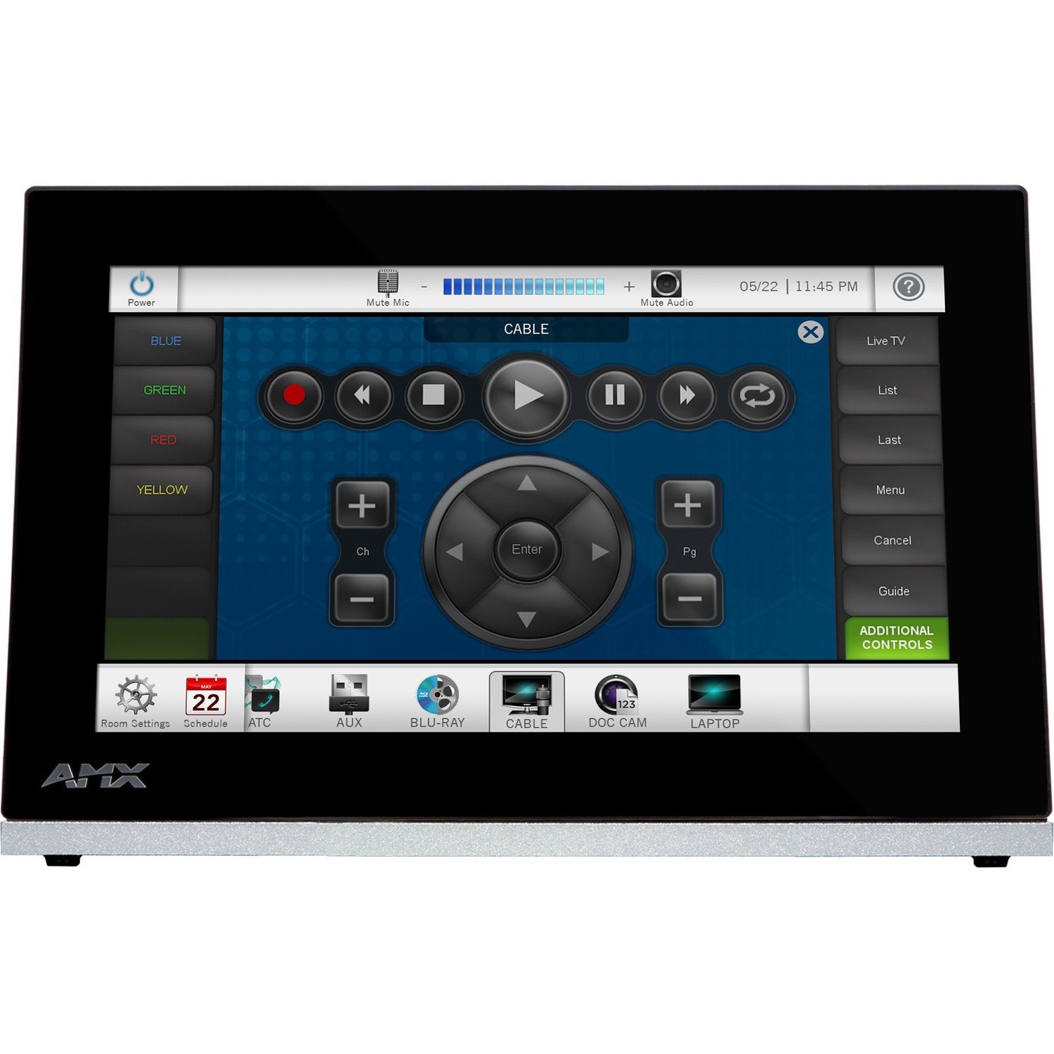 AMX 7" Modero G5 Tabletop Touch Panel