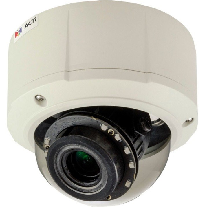 ACTi E815 5 Megapixel HD Network Camera - Colour - Dome